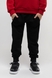 Спортивні штани однотонні для хлопчика Atescan 2211 152 см Чорний (2000990057853D) Фото 2 з 11
