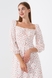 Платье с узором женское LAWA WTC02380 XS Молочно-розовый (2000990675828S)(LW) Фото 2 из 12