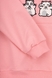 Худі з принтом для дівчинки Ecrin 4706 128 см Рожевий (2000990221919D) Фото 10 з 12