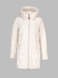 Куртка однотонна жіноча Visdeer 2446 52 Світло-бежевий (2000990321596D) Фото 8 з 14