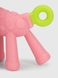 Прорізувач для зубів силіконовий у футлярі "Жираф" Мегазайка 0416 Рожевий (2000990579621) Фото 5 з 6