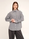 Сорочка з візерунком жіноча LAWA WTC02360 2XL Чорно-білий (2000990501530D)(LW) Фото 1 з 9