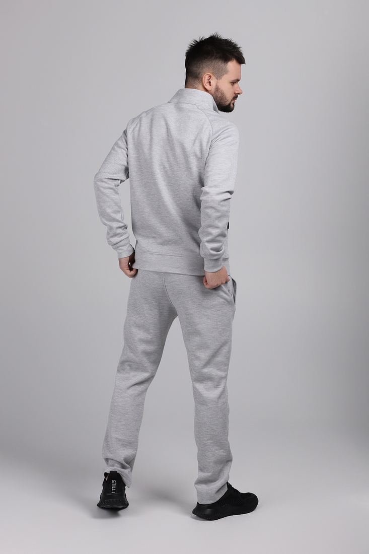 Фото Фітнес костюм однотонний чоловічий Speed Life XA-1633 S Світло-сірий (2000989515722A)