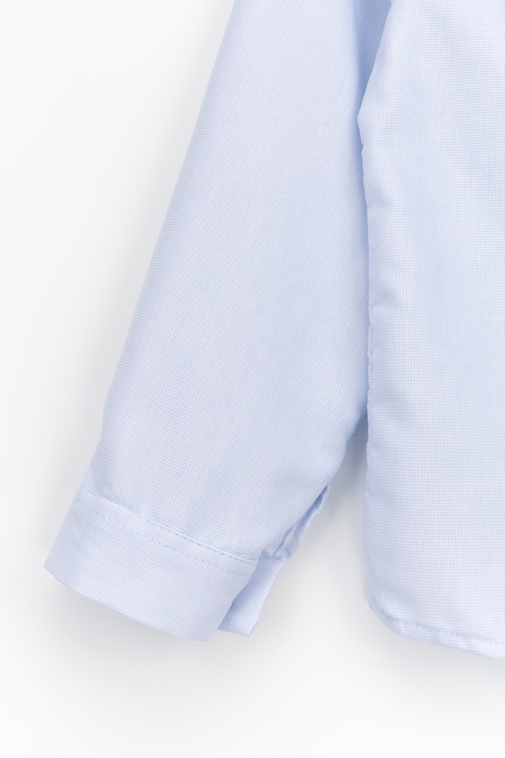 Фото Костюм для хлопчика Pitiki 2850 сорочка + штани 110 см Блакитний (2000989736561D)