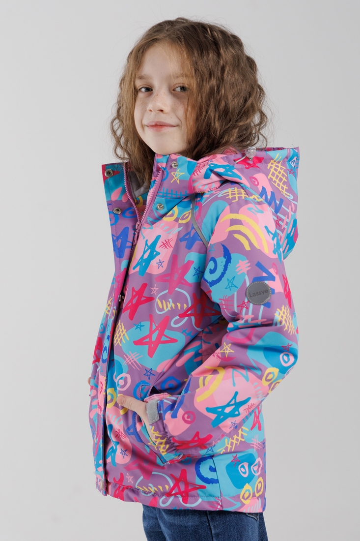 Фото Куртка для девочки Snowgenius B26-019 140 см Сиреневый (2000990235664D)