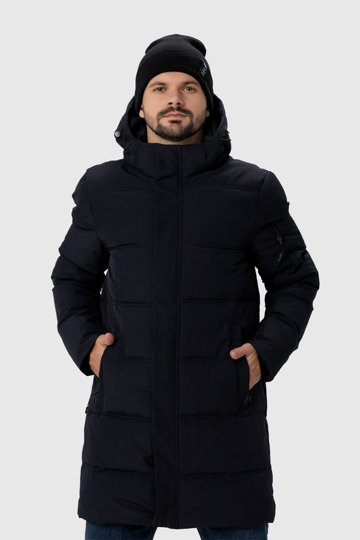 Фото Куртка зимова чоловіча 666-6 L Синій (2000989890751W)