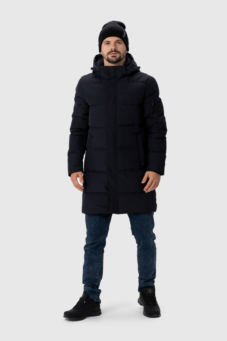 Фото Куртка зимняя мужская 666-6 L Синий (2000989890751W)