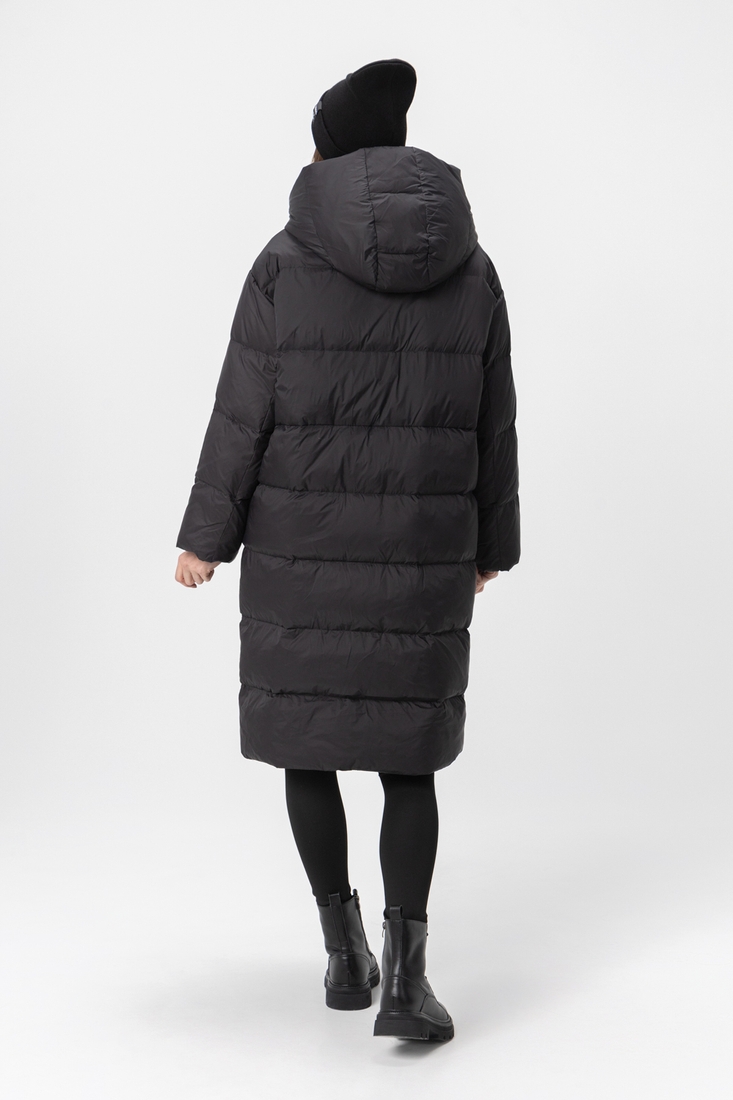 Фото Куртка зимняя женская 8801 One Size Черный (2000990131072W)