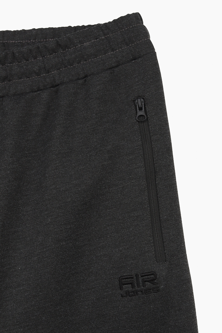 Фото Спортивные штаны мужские зауженные Air Jones 84952 S Темно-серый (2000989487708D)