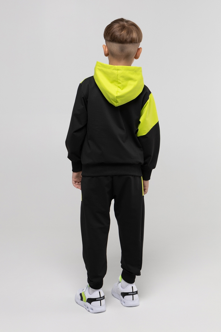 Фото Спортивный костюм для мальчика S&D XD012 кофта + штаны 146 см Салатовый (2000989957836D)