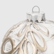 Новорічна куля Dashuri 8 см Білий (2000990125606)(NY) Фото 3 з 3