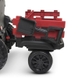 Трактор 2 мотора по 45W, з причепом, червоний M4463EBLR-3 BAMBI (2000904107001) Фото 7 з 7
