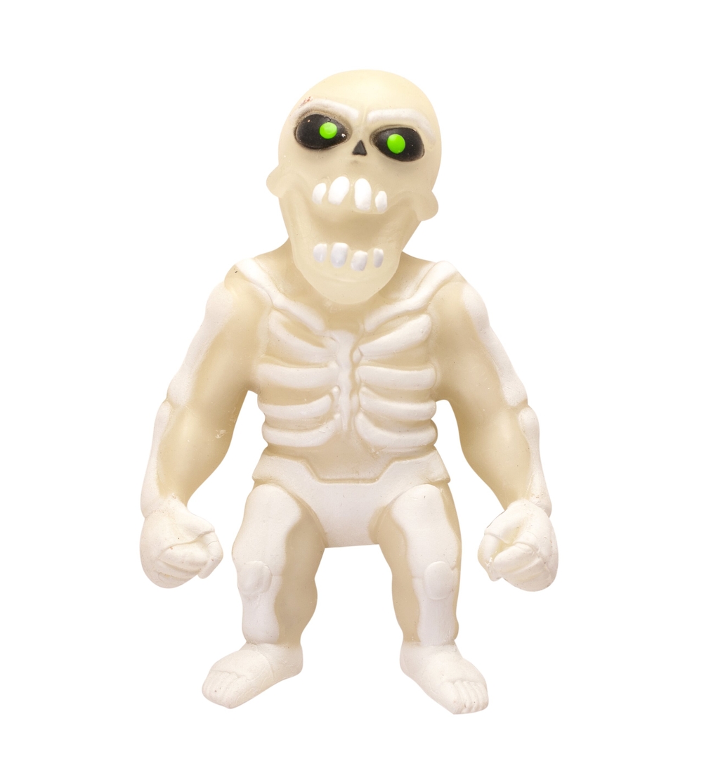 Фото Іграшка, яка розтягується Monster Flex світиться в темряві Скелет (2000903450221)