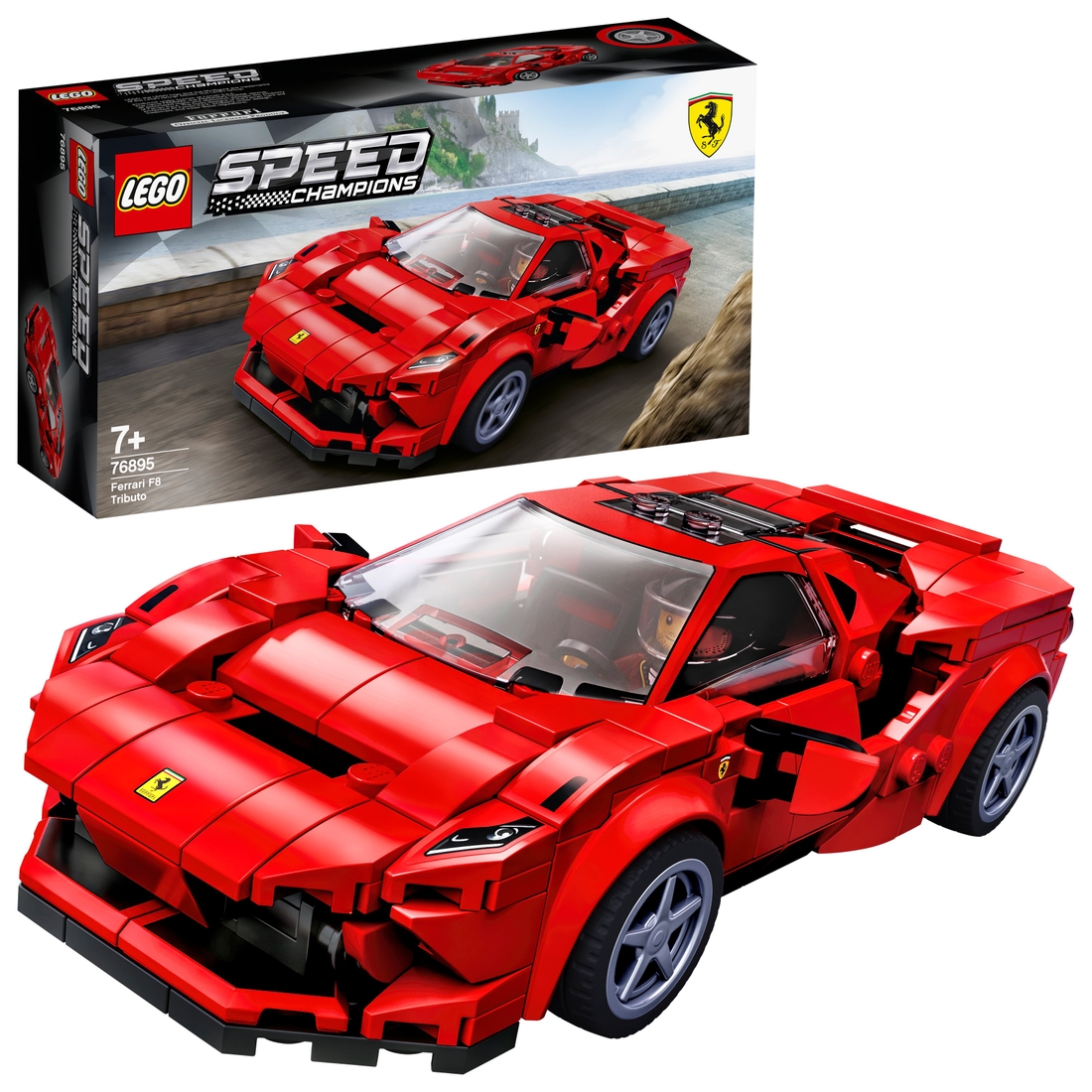 Фото Конструктор Lego Speed ​​Champion Ferrari F8 Tributo (76895)