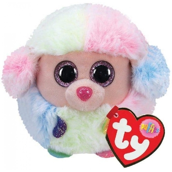 Дитяча іграшка м’яконабивна TY PUFFIES 42511 Пудель "RAINBOW" (2000904221684)