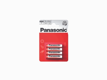 Фото Батарейка PANASONIC AAA R03 Special Blister R03REL/4BP 4 шт. (5410853032861)