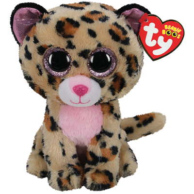 Фото Дитяча іграшка м’яконабивна TY Beanie Boo's 36367 Бурий леопард "LIVVIE" 15см, 36367 (2000904350506)