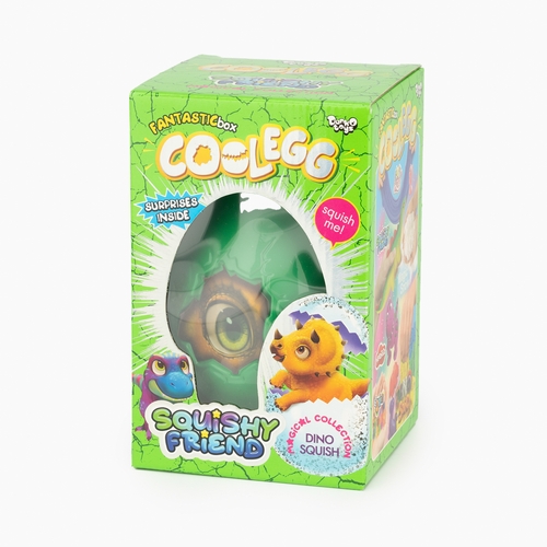Фото Креативное творчество "Cool Egg Dino" Danko Toys CE-02-02 Разноцветный (2000989843955)
