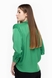 Блуза однотонна жіноча Esay 9526 42 Зелений (2000989691099D) Фото 6 з 14
