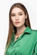 Блуза однотонна жіноча Esay 9526 42 Зелений (2000989691099D) Фото 4 з 14