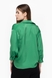 Блуза однотонна жіноча Esay 9526 42 Зелений (2000989691099D) Фото 7 з 14