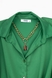 Блуза однотонна жіноча Esay 9526 42 Зелений (2000989691099D) Фото 11 з 14