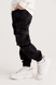 Джинси з манжетом для хлопчика MOYABERLA 26822 146 см Чорний (2000990191212D) Фото 3 з 15