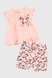 Костюм (туніка+шорти) для дівчинки Baby Show 249785 86 см Рожевий (2000990422934S) Фото 1 з 11