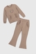 Костюмы для девочки (свитшот+штаны) Pop Fashion 7260 116 см Капучино (2000990249067D) Фото 12 из 21