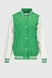Куртка однотонная женская 757 2XL Зеленый (2000990318381D) Фото 16 из 18