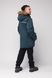 Куртка зимова A2201 170 см Бірюзовий (2000989027164W) Фото 3 з 14