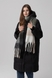 Куртка зимова жіноча Пух 65 One Size Чорний (2000990131096W) Фото 5 з 16