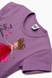 Сукня для дівчаток з принтом Baby Show 1021 122 Бузковий (2000989448662S) Фото 3 з 4