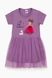Сукня для дівчаток з принтом Baby Show 1021 122 Бузковий (2000989448662S) Фото 1 з 4