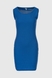 Сукня однотонна жіноча 644-baza 52 Електрік (2000990342362S) Фото 8 з 11