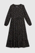 Сукня з візерунком жіноча 523 52 Чорний (2000990015655D) Фото 11 з 15
