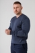Пуловер мужской Akin Trico 1127-1 3XL Синий (2000990436368D) Фото 1 из 9