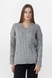 Пуловер однотонний жіночий Femme 2026 One Size Сірий (2000990221490W) Фото 2 з 11