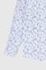 Сорочка з візерунком для хлопчика Deniz 30211 140 см Білий (2000989809968D) Фото 9 з 12