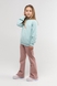 Штани кльош для дівчинки Yekipeer M010-1 146 см Рожевий (2000989745716D) Фото 5 з 11