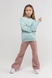 Штани кльош для дівчинки Yekipeer M010-1 146 см Рожевий (2000989745716D) Фото 4 з 11