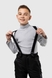 Штани на шлейках для хлопчика EN103 164 см Чорний (2000989593935W) Фото 3 з 16