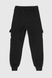 Спортивні штани з принтом для хлопчика Atescan 1106 152 см Чорний (2000990276070W) Фото 11 з 12