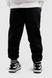 Спортивні штани однотонні дитячі AZN 851 128 см Чорний (2000990215772W) Фото 4 з 12