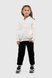 Спортивні штани однотонні дитячі AZN 851 128 см Чорний (2000990215772W) Фото 6 з 12