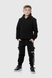 Спортивні штани з принтом для хлопчика Atescan 1106 152 см Чорний (2000990276070W) Фото 4 з 12