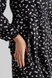 Сукня з візерунком жіноча 523 52 Чорний (2000990015655D) Фото 8 з 15