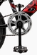 Велосипед (стальной сплав), 18 диаметр колеса 200824647 R Красный (2000904367856) Фото 3 из 10