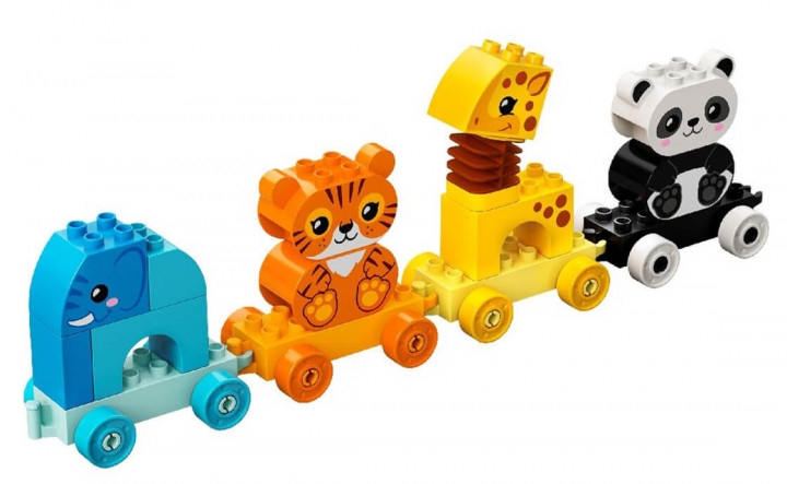 Фото Конструктор LEGO Потяг із тваринами 10955 (5702016911121)