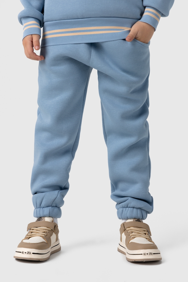 Фото Костюм для хлопчика (світшот+штани) MAGO T-363 122 см Блакитний (2000990064707W)